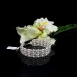 BRANSOLETKA srebrna z kryształkami i perłami Precioso - obrazek 3