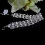 BRANSOLETKA srebrna z kryształkami i perłami Precioso - obrazek 4