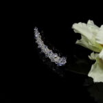 SPINKA do włosów z kryształkami Precioso oraz japońskimi koralikami toho - obrazek 4