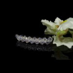 SPINKA do włosów z kryształkami Precioso oraz japońskimi koralikami toho