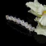 SPINKA do włosów z kryształkami Precioso oraz japońskimi koralikami toho - obrazek 3