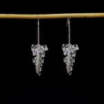 KOLCZYKI w kształcie gronek z kryształków Precioso - obrazek 3