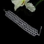 BRANSOLETKA srebrna z kryształkami Precioso - obrazek 2