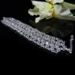 BRANSOLETKA srebrna z kryształkami Precioso - obrazek 3