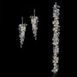 BRANSOLETKA srebrna z kryształkami Precioso i perełami - obrazek 4