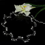 GAŁĄZKA ozdoba do włosów typu wianek perełki podłużne - obrazek 2