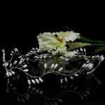 GAŁĄZKA ozdoba do włosów typu wianek perełki podłużne