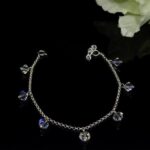 Komplet biżuterii do ślubu kolczyki z bransoletką - obrazek 3