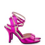 MELISSA - Różowe sandałki do tańca odkryta pięta