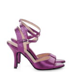 MELISSA - Fioletowe sandałki do tańca odkryta pięta