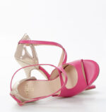 ABELLA - różowo złote sandałki do tańca - obrazek 5
