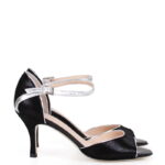 ALEJANDRA - Czarne sandałki do tańca