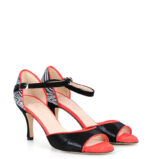 ALEJANDRA - Sandałki do tańca pięta zeberka - obrazek 3