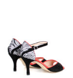 ALEJANDRA - Sandałki do tańca pięta zeberka - obrazek 2