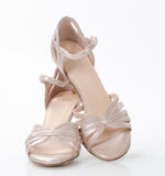 BEATRIZ - Różowe sandałki do tańca z paskiem - obrazek 6