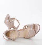 BONITA- różowe sandałki do tańca - obrazek 5