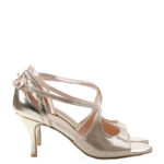 CARMELITA - złote sandałki do tańca