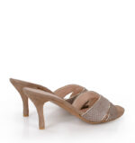 CHRISTINA - klapki beżowe na szpice - obrazek 7