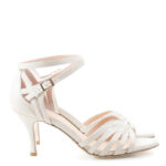 CONSUELA - kremowe sandałki do tańca