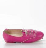 FLORES - buty na płaskim obcasie do ćwiczeń tanecznych, fuksja - obrazek 5