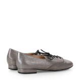 FLORES - buty na płaskim obcasie do ćwiczeń tanecznych, grafit - obrazek 2