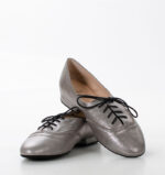 FLORES - buty na płaskim obcasie do ćwiczeń tanecznych, grafit - obrazek 6