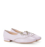 FLORES - buty na płaskim obcasie do ćwiczeń tanecznych, lila - obrazek 2