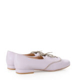 FLORES - buty na płaskim obcasie do ćwiczeń tanecznych, lila - obrazek 3