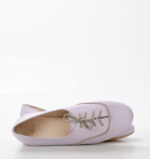 FLORES - buty na płaskim obcasie do ćwiczeń tanecznych, lila - obrazek 5