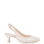 GABI - beż perła czółenka z odkrytą piętą