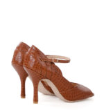 GISELLE - Brązowe sandałki do tańca - obrazek 3