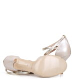 JUANA - Jasnobeżowe sandałki taneczne - obrazek 8