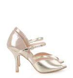 LOURDES - Złote sandałki do tańca