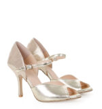 LOURDES - Złote sandałki do tańca - obrazek 2