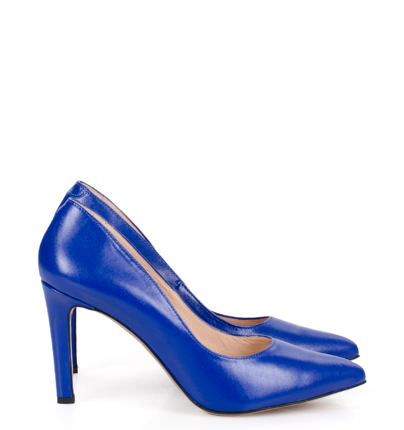 Lena-niebieskie01.jpg LENA - Niebieskie cobaltowe szpilki - obrazek 1