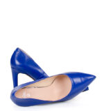 LENA - Niebieskie cobaltowe szpilki - obrazek 5