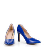 LENA - Niebieskie cobaltowe szpilki - obrazek 2