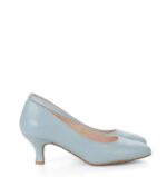 MAVIS -błękitne czółenka na niskim obcasie