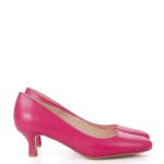 MAVIS -różowe czółenka na niskim obcasie