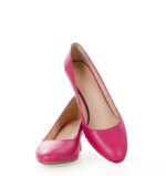 MAVIS -różowe czółenka na niskim obcasie - obrazek 2