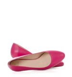 MAVIS -różowe czółenka na niskim obcasie - obrazek 7