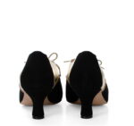 PILAR - Czarno-złote buty treningowe do tańca - obrazek 4