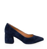 RUTH - GRANATOWE czółenka na słupku