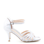 SOLUD - białe sandałki do tańca lub do ślubu
