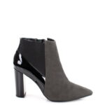 CORA - Ciemno szare krótkie botki na słupku