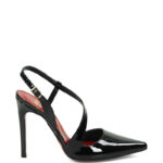 ELISE - Czarne szpilki z odkryta piętą