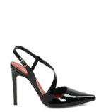 ELISE - Czarne szpilki z odkryta piętą