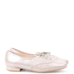 FLORES - buty na płaskim obcasie do ćwiczeń tanecznych, różowe