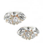 Broszka złota kamienie