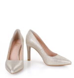 LENA - Jasno złote szpilki - obrazek 5